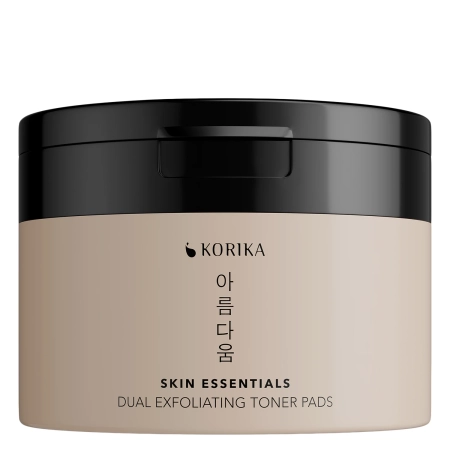 KORIKA - Skin Essentials Dual Exfoliating Toner Pads - Hámlasztó Arckorongok - 20db
