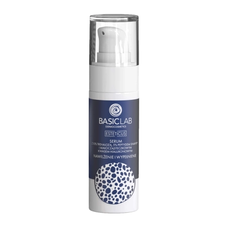 BasicLab - Esteticus - Hidratálás és Feltöltés - Szérum 10% trehalózzal, 5% peptiddel és hialuronsavval - 30ml