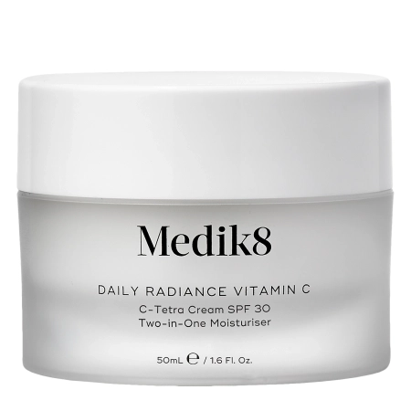 Medik8 - Daily Radiance Vitamin C - C-Tetra Cream SPF30 - Hidratáló és Fényvédő C-vitaminos Krém - 50ml