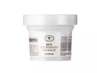 Skinfood - Rice Daily Brightening Mask Wash Off - Bőrnyugtató Arcmaszk Rizzsel - 210g