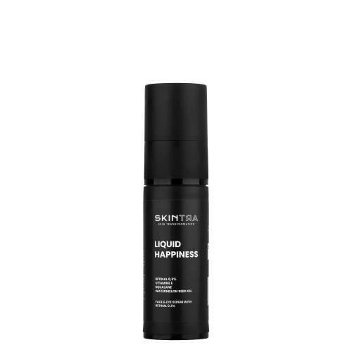 SkinTra - Liquid Happiness - Szérum Arcbőrre és Szem Alá 0,3% Retinallal - 30ml
