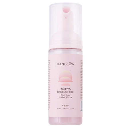 HanGlow - Time to Chok Chok! - One-Step Bubble Serum - Hidratáló Hatású Hab Szérum Antioxidánsokkal és Probiotikummal - 50 ml
