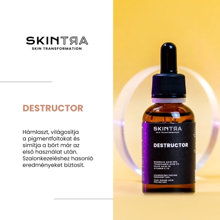 SkinTra - Destructor - Egész Évben Használható 24% Savas Peeling - 30ml