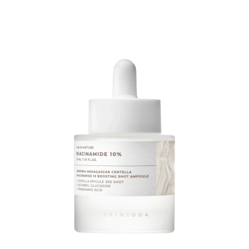 SKIN1004 Lab in Nature - Niacinamide 10 Boosting Shot Ampoule - Ragyogtató Ampulla - 30ml