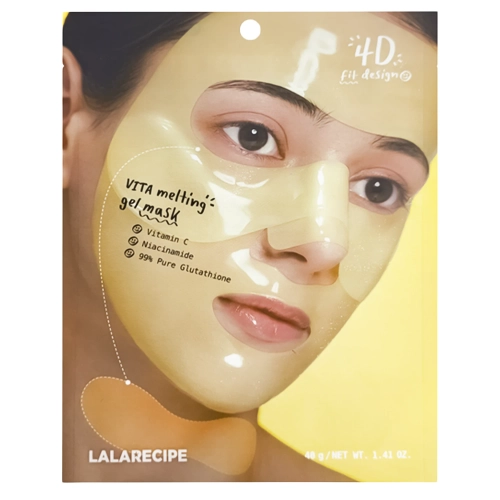 LalaRecipe - Vita Melting Gel Mask - Világosító Hidrogél Maszk - 40g
