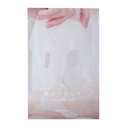 Needly - Peony Jelly Mask - Hidratáló Fátyolmaszk Pünkösdi Rózsával - 33ml