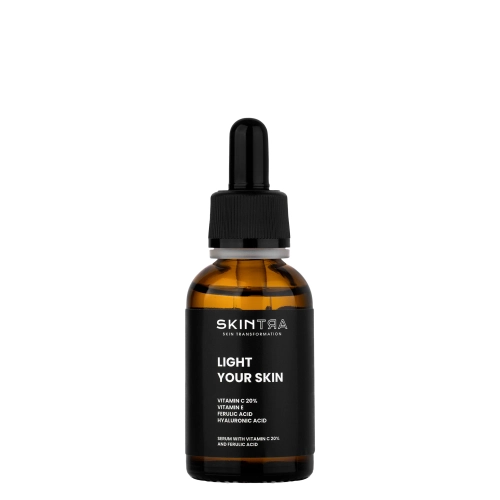 SkinTra - Light Your Skin - Szérum 20% C-vitaminnal és Ferulinsavval - 30ml