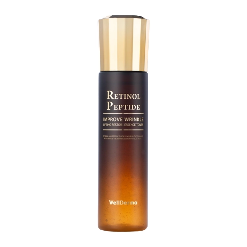 WellDerma - Retinol Peptide Lifting Restore Essence Toner - Feszesítő Tonik-Esszencia - 150ml