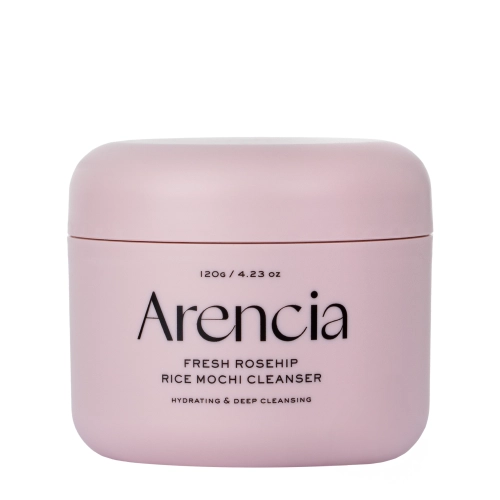 Arencia - Fresh Rosehip Rice Mochi Cleanser - Bőrnyugtató Hatású Arctisztító Paszta - 120g