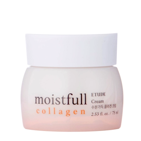 Etude House - Moistfull Collagen Cream - Tápláló és Hidratáló Krém Kolagennel - 75ml