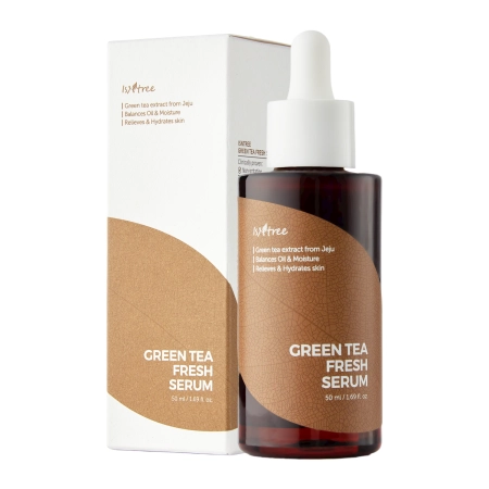 Isntree - Green Tea Fresh Serum - Arcszérum Zöldtea-kivonattal - 50ml