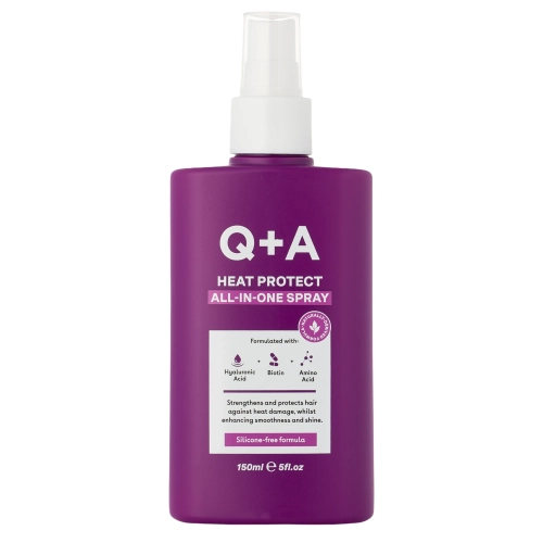 Q+A - Heat Protect All-In-One Spray - Hővédő és Hajformázó Spray - 150ml