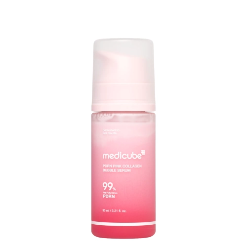 Medicube - PDRN Pink Collagen Bubble Serum - Rózsaszín Hab Szérum PDRN-nel és Kollagénnel - 95ml