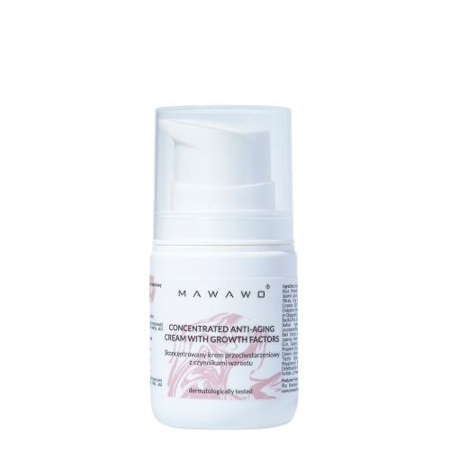 Mawawo - Koncentrált Öregedésgátló Krém Növekedési Faktorokkal - 50ml