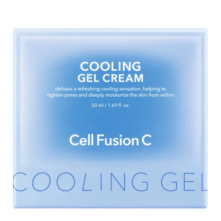 Cell Fusion C - Cooling Gel Cream - Hűsítő és Bőrnyugtató Krém-Gél Érzékeny és Problémás Bőrre - 50ml