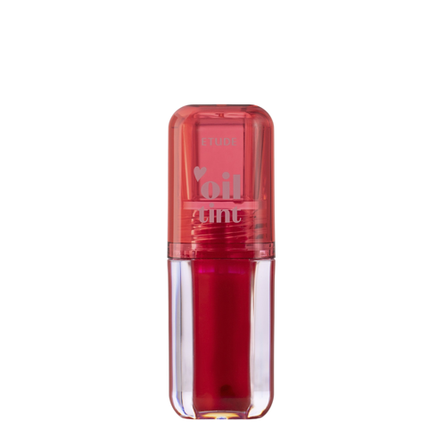 Etude House - Dear Darling Oil Tint - Színező Ajakolaj - 01 Real Cherry - 4.2g