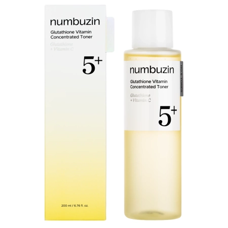 Numbuzin - No.5 Vitamin Boosting Essential Toner - Gyengéd, Revitalizáló Toner - 200ml