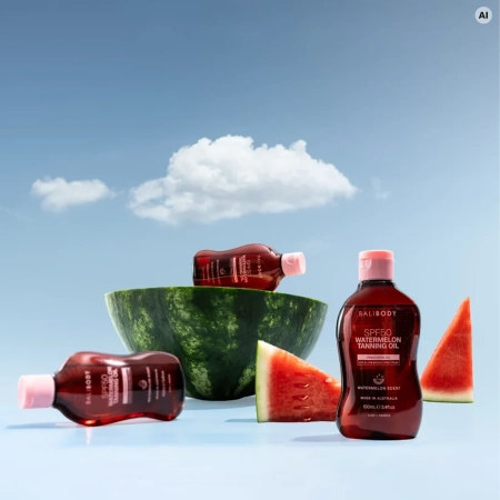 Bali Body - Watermelon Tanning Oil SPF50 - Fényvédő Olaj Görögdinnye Kivonattal - 100ml