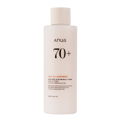 Anua - Rice 70 Glow Milky Toner - Hidratáló Hatású Rizs Arctoner - 250ml