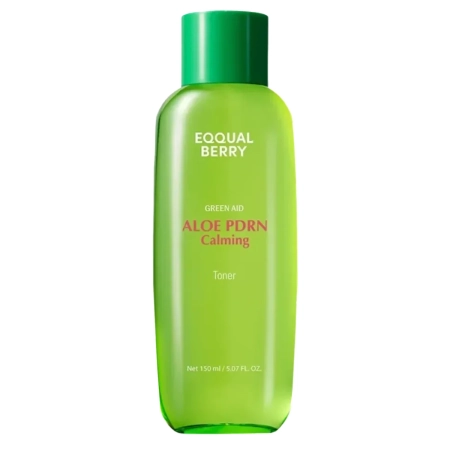 EQQUALBERRY - Aloe PDRN Calming Toner - Nyugtató Tonik Aloe Vera-val és PDRN-nel - 150ml