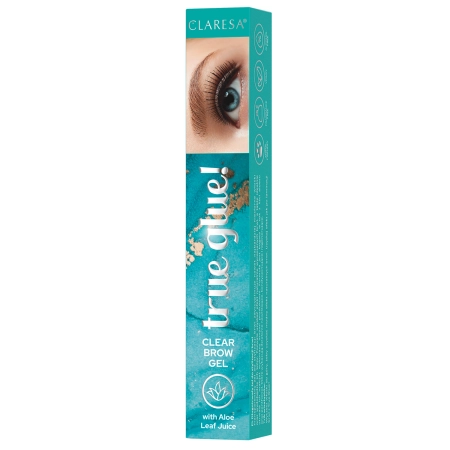 Claresa - True Glue! - Lamináló Szemöldök Gél - 01 Transparent - 8g