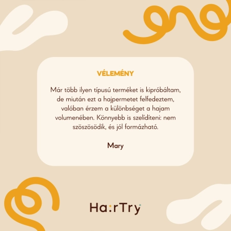 HairTry - Push Up - Volumennövelő és Rugalmasító Hajpermet - 250 ml