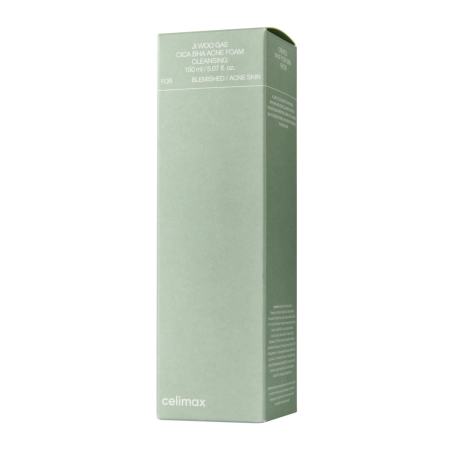 Celimax - Ji.Woo.Gae Cica BHA Acne Foam Cleansing - Arctisztító Hab Aknés Bőrre - 150ml