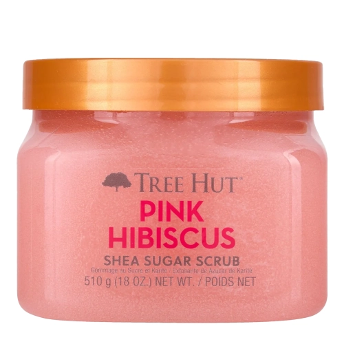 Tree Hut - Shea Sugar Scrub Pink Hibiscus - Cukros Testradír Hibiszkusz - 510g