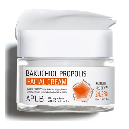 APLB - Bakuchiol Propolis Facial Cream - Feszesítő Arckrém - 55ml
