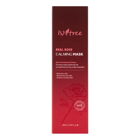 Isntree - Real Rose Calming Mask - Bőrnyugtató Rózsás Maszk - 100ml