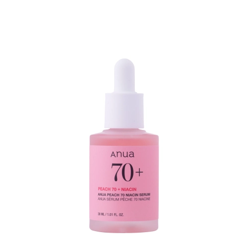 Anua - Peach 70 Niacin Serum - Világosító Szérum 70% Barackvízzel - 30ml