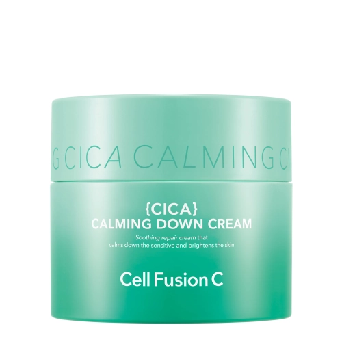 Cell Fusion C - Cica Calming Down Cream - Bőrnyugtató Krém Érzékeny Bőrre - 50ml