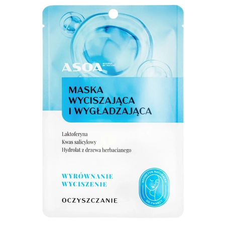 Asoa - Maszk - Bőrnyugtatás és Simítás - 30g