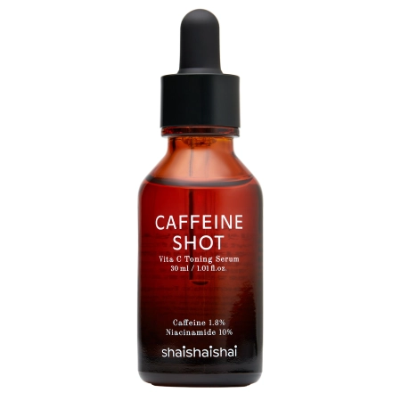 shaishaishai - Caffeine Shot Vita C Toning Serum - Koffeines Arcszérum - 30ml