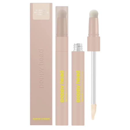 Poppy Head - Eyece Cream Brightening And Correcting Concealer - Ragyogtató és Korrigáló Szem Korrektor - 02 Beige Freeze - 2,2g