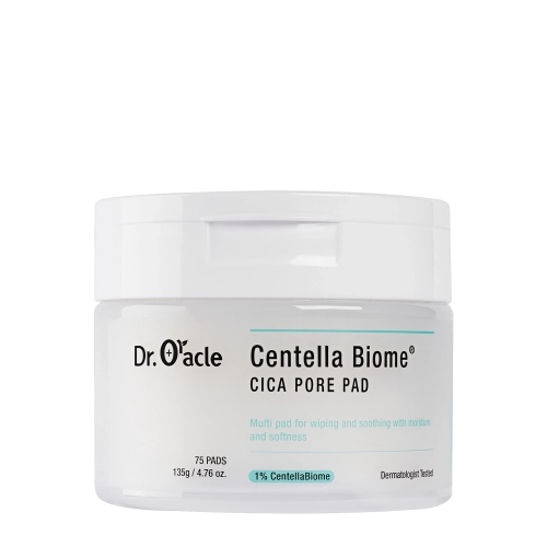 Dr.Oracle - Centella Biome Cica Pore Pad - Bőrnyugtató Arckorongok - 135g