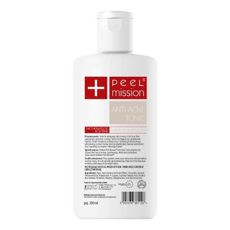 Peel Mission - Anti Acne Tonic - Tonik Lipohidroxisavval - 200ml 