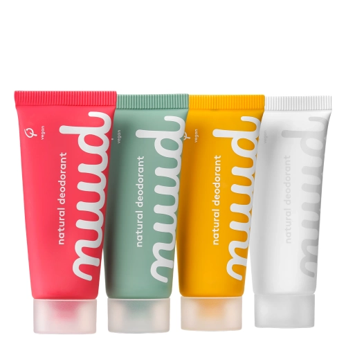Nuud - Family Pack - Természetes Krémdezodor Csomag - 4x20ml