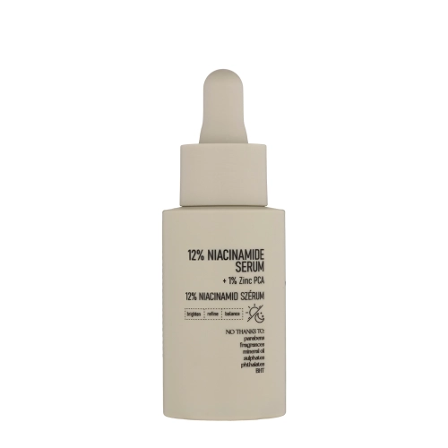 Nerds. - 12% Niacinamide Serum + 1% Zinc PCA - Szérum 12% Niacinamiddal és 1% Cink PCA-val - 30ml
