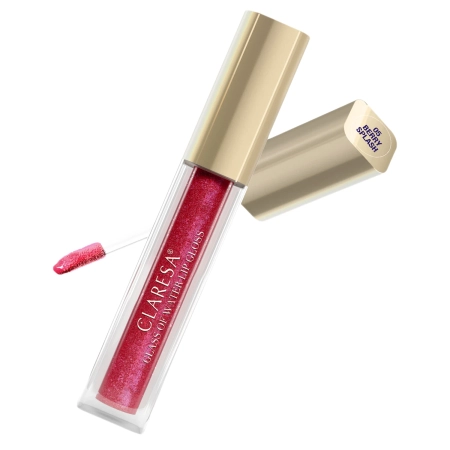 Claresa - Glass Of Water Lip Gloss - Szájfény Tükörfény Hatással - Berry Splash - 05 - 2 g