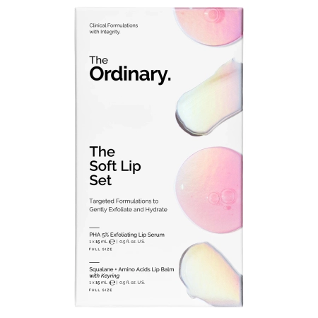 The Ordinary - The Soft Lips Set - Ajakápoló Szett - 15ml+15ml 