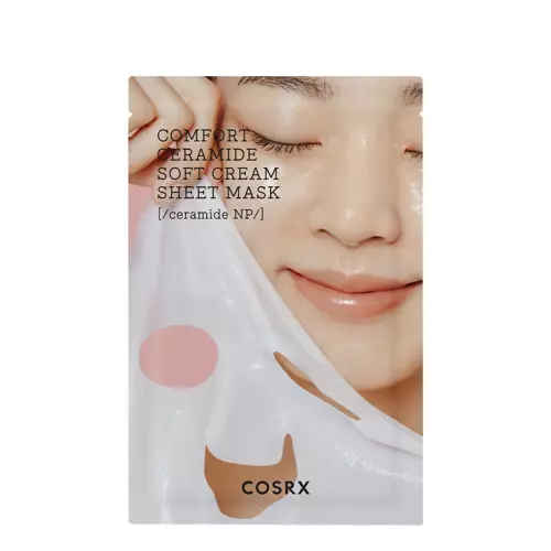Cosrx - Balancium Comfort Ceramide Soft Cream Sheet Mask - Fátyolmaszk Ceramidokkal - 31g