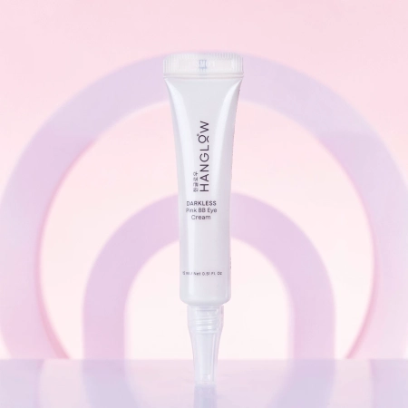 HanGlow - Darkless - Pink BB Eye Cream - Bőrápoló Szemkrém-Korrektor - 15ml