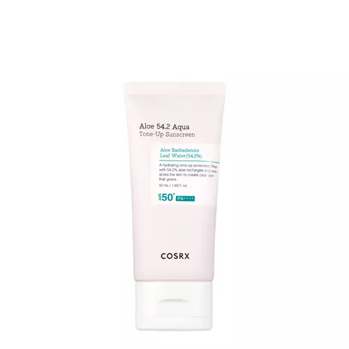 Cosrx - Aloe 54.2 Aqua Tone-Up Sunscreen SPF50+/PA++++ - Hidratáló UV-szűrős Krém - 50ml