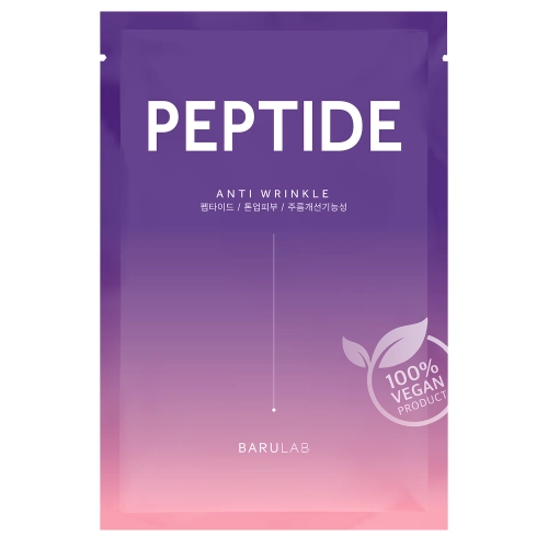 Barulab - The Clean Vegan Peptide Mask - Ránctalanító Fátyolmaszk - 1db/23g