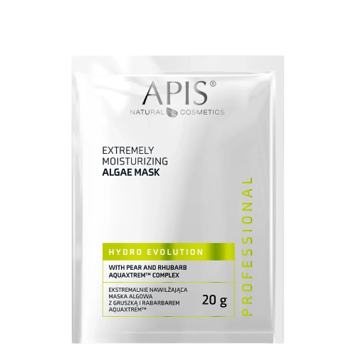 Apis - Hydro Evolution - Hidratáló Alga Maszk AQUAXTREM™ Körtével és Rebarbarával - 20g