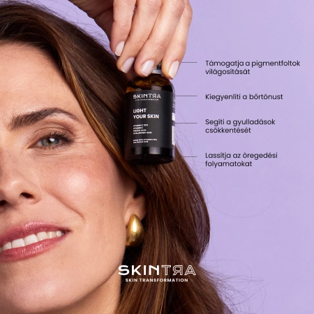SkinTra - Light Your Skin - Szérum 20% C-vitaminnal és Ferulinsavval - 30ml
