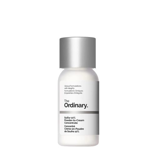 The Ordinary - Sulfur 10% Powder-to-Cream Concentrate - Tökéletlenségek Elleni Spot Púder - 5g
