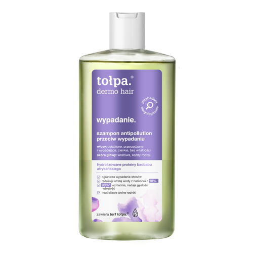 Tołpa - Dermo Hair - Antipollution Hajhullás Elleni Sampon - 250ml