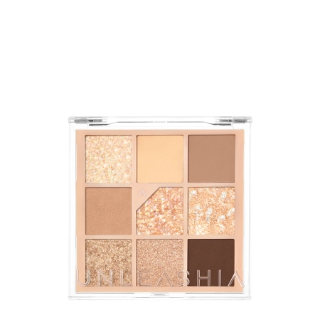 Unleashia - Glitterpedia Eye Palette - Vegán Szemhéjfesték Paletta - 2 All of Brown - 6,6g